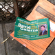 Unconfirmed evidence of a possible election, found beside a garbage can in Brooklyn, NY.